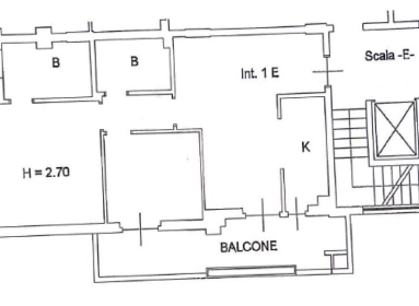 Planimetria Appartement