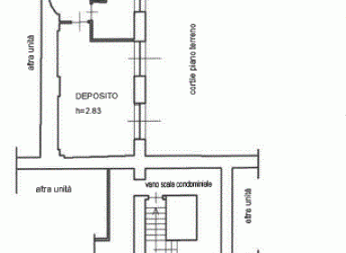 Planimetria Loft/open space